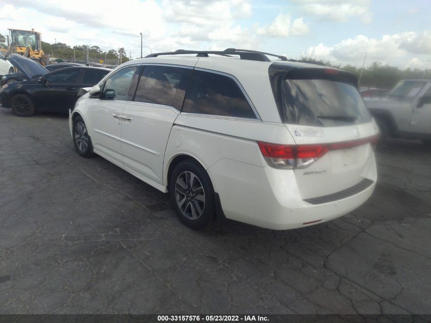 2015 HONDA ODYSSEY TOURING 5FNRL5H96FB031181
