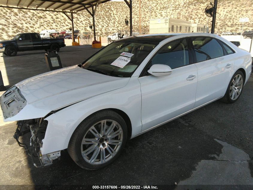 2014 AUDI A8 L 3.0L TDI WAURMAFD9EN003658