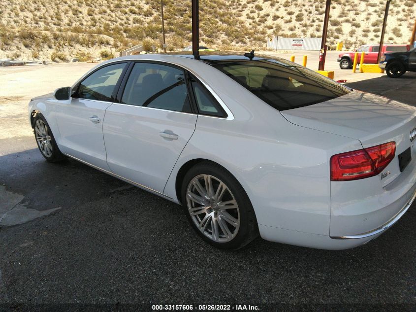 2014 AUDI A8 L 3.0L TDI WAURMAFD9EN003658
