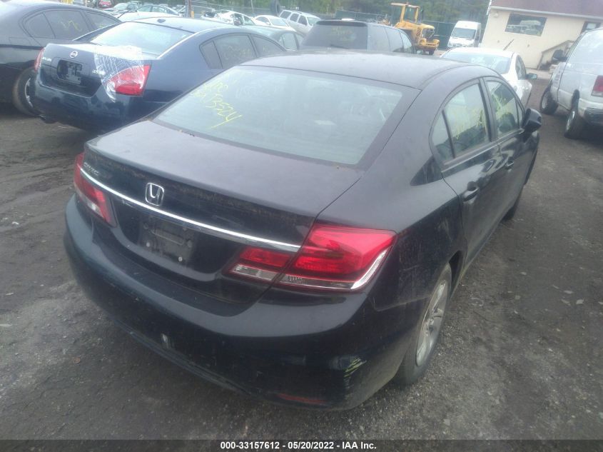 2013 HONDA CIVIC SDN LX 19XFB2F53DE206025