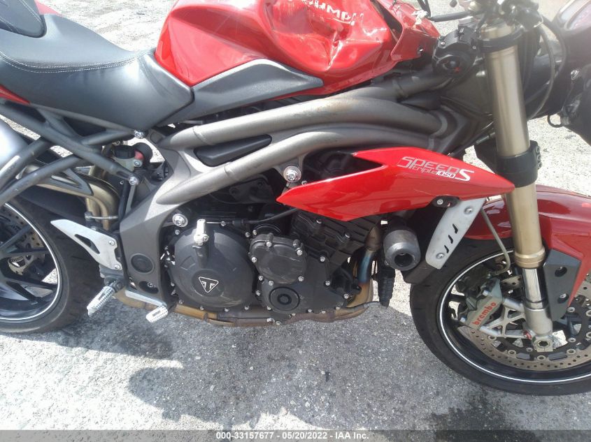 2016 TRIUMPH MOTORCYCLE SPEED TRIPLE SMTN50PP6GJ755248
