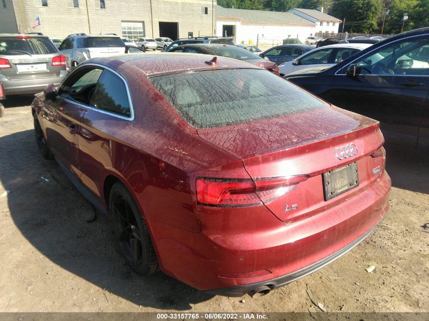 2018 AUDI A5 COUPE PREMIUM PLUS WAUTNAF51JA006292