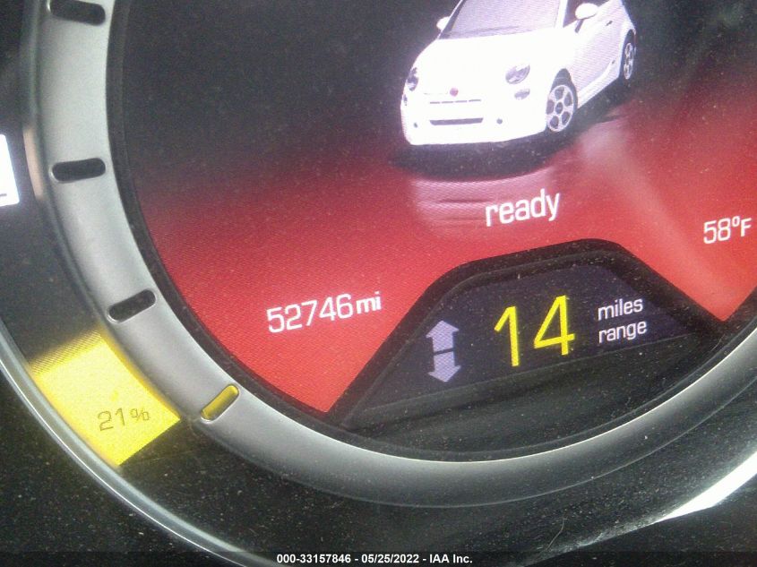 2015 FIAT 500E 3C3CFFGE3FT709702