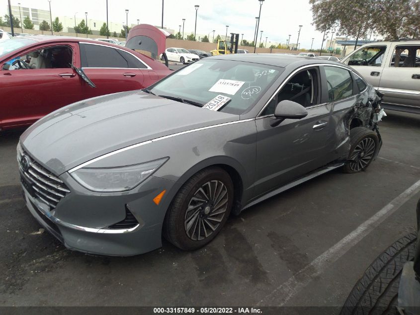 2020 HYUNDAI SONATA HYBRID LIMITED KMHL54JJ6LA009034