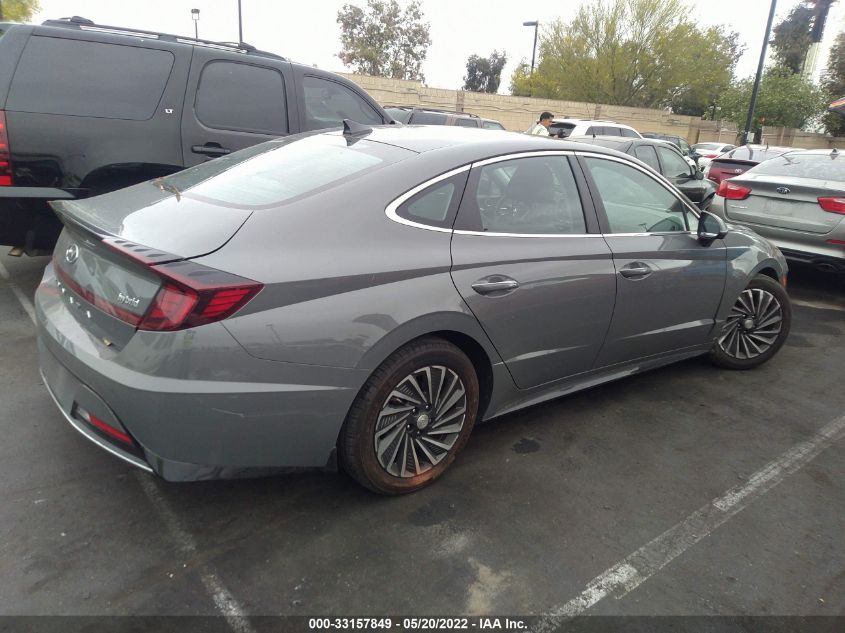 2020 HYUNDAI SONATA HYBRID LIMITED KMHL54JJ6LA009034