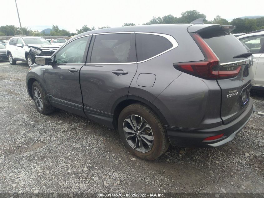 2021 HONDA CR-V HYBRID EX-L 7FART6H85ME010322