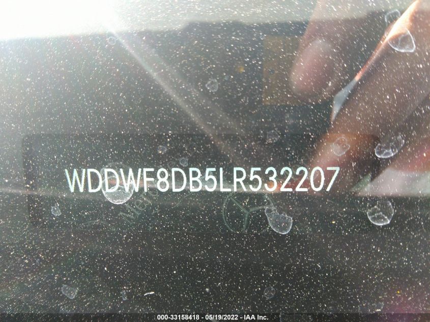 2020 MERCEDES-BENZ C-CLASS C 300 WDDWF8DB5LR532207