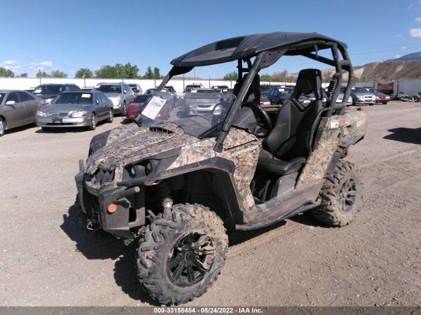 2012 CAN-AM COMMANDER 1000 XT 3JBKKPP18CJ002109