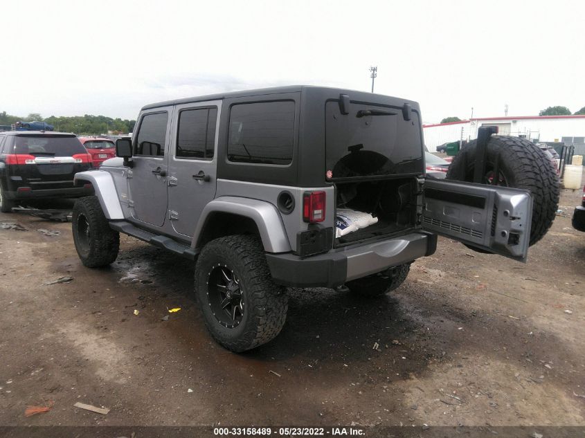 2014 JEEP WRANGLER UNLIMITED SAHARA 1C4BJWEG7EL303099