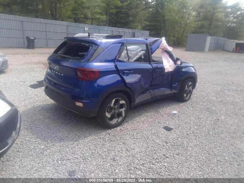 2021 HYUNDAI VENUE SEL KMHRC8A39MU083668