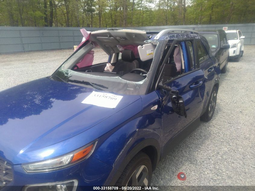 2021 HYUNDAI VENUE SEL KMHRC8A39MU083668