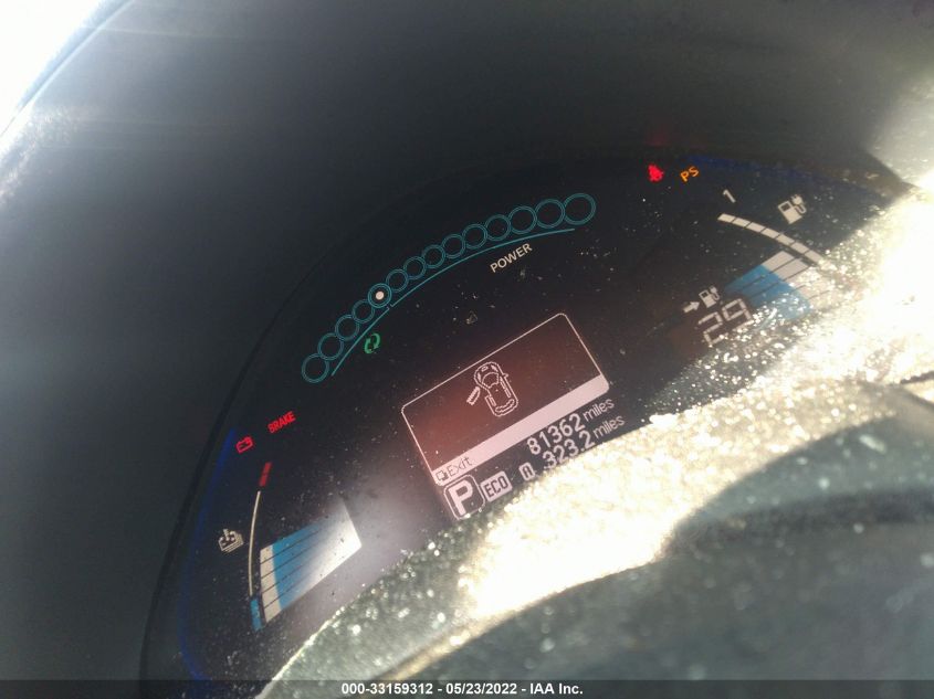 2015 NISSAN LEAF SL 1N4AZ0CP9FC313242