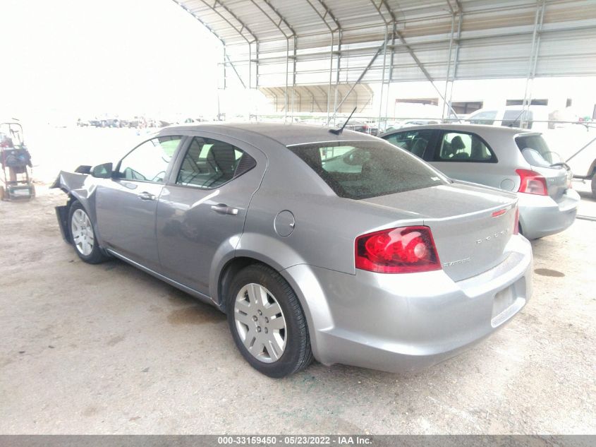 2014 DODGE AVENGER SE 1C3CDZAB4EN180913