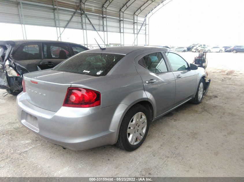 2014 DODGE AVENGER SE 1C3CDZAB4EN180913
