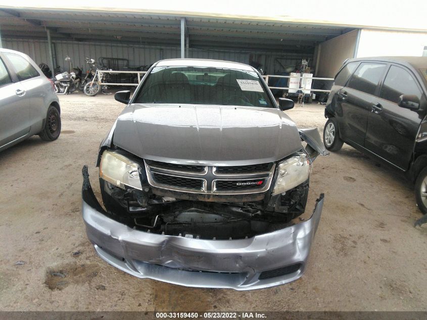2014 DODGE AVENGER SE 1C3CDZAB4EN180913
