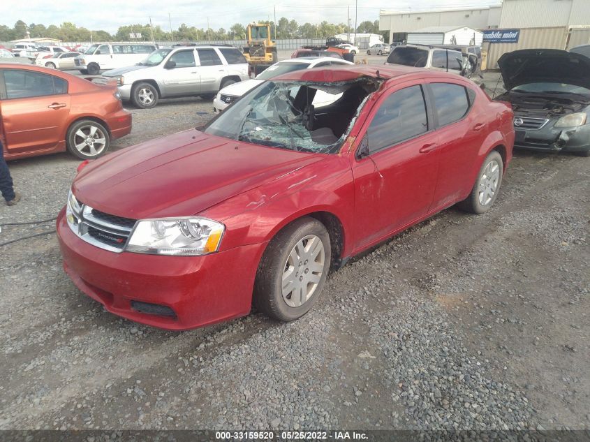 2013 DODGE AVENGER SE 1C3CDZAB3DN540476