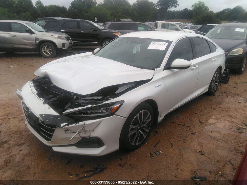 2021 HONDA ACCORD HYBRID 1HGCV3F14MA022648