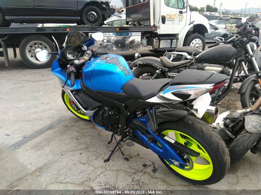 2021 SUZUKI GSX-R600 JS1GN7FA5M7100160