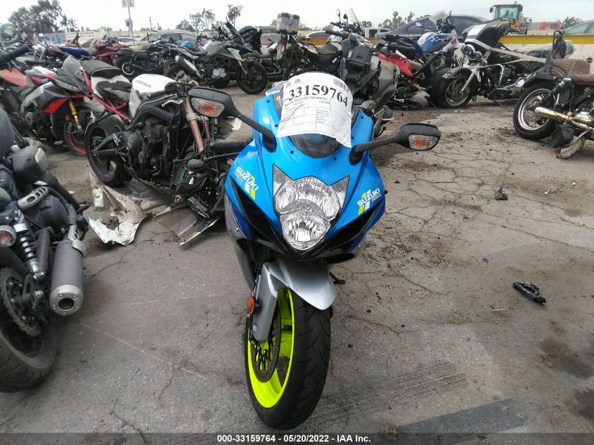 2021 SUZUKI GSX-R600 JS1GN7FA5M7100160