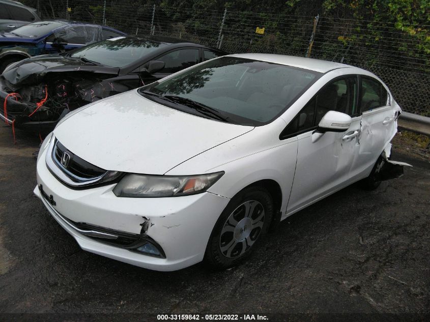 2013 HONDA CIVIC HYBRID 19XFB4F29DE004033
