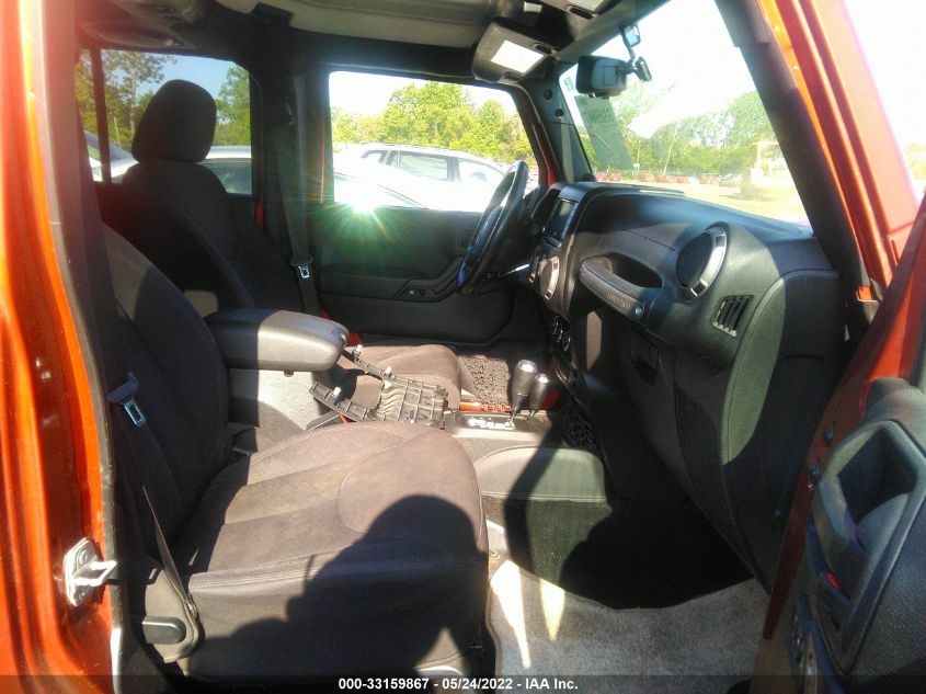 2014 JEEP WRANGLER UNLIMITED SPORT 1C4BJWDG3EL295326