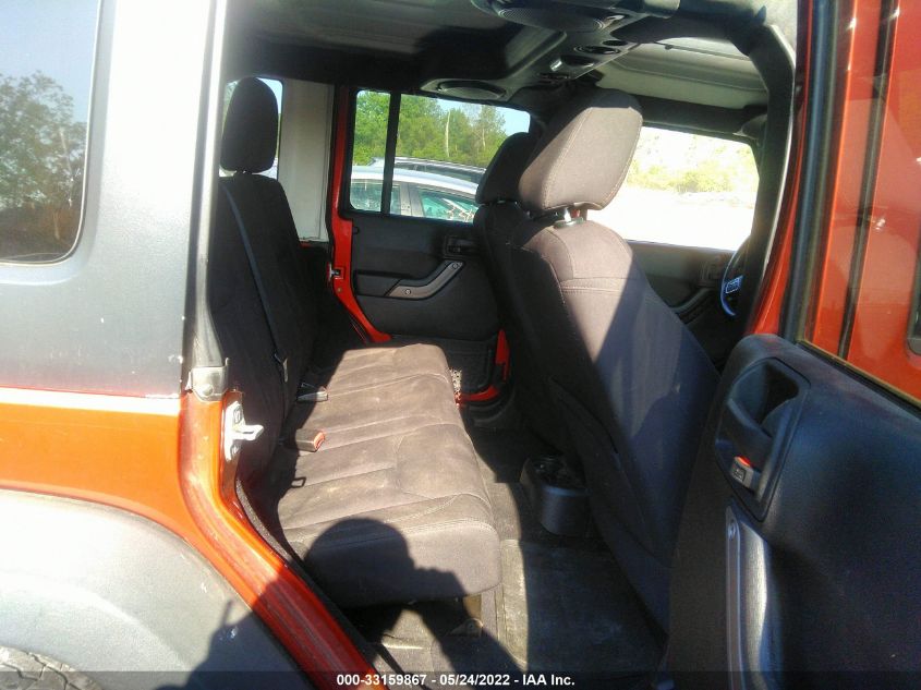 2014 JEEP WRANGLER UNLIMITED SPORT 1C4BJWDG3EL295326