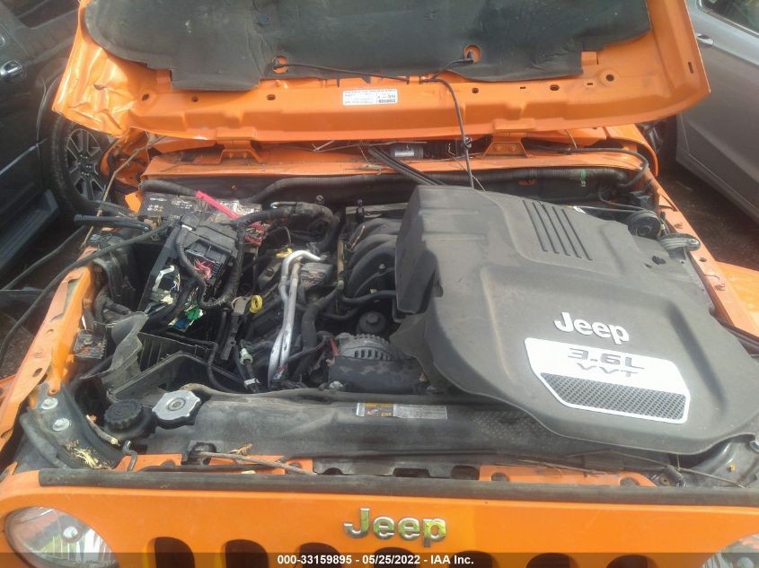 2013 JEEP WRANGLER SAHARA 1C4AJWBG6DL526913