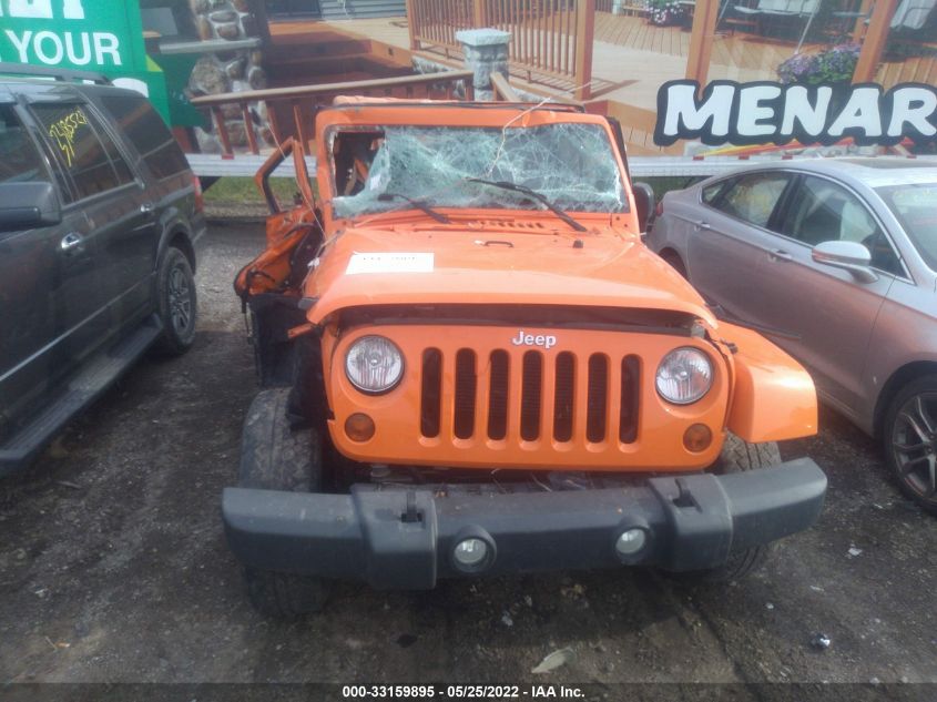 2013 JEEP WRANGLER SAHARA 1C4AJWBG6DL526913