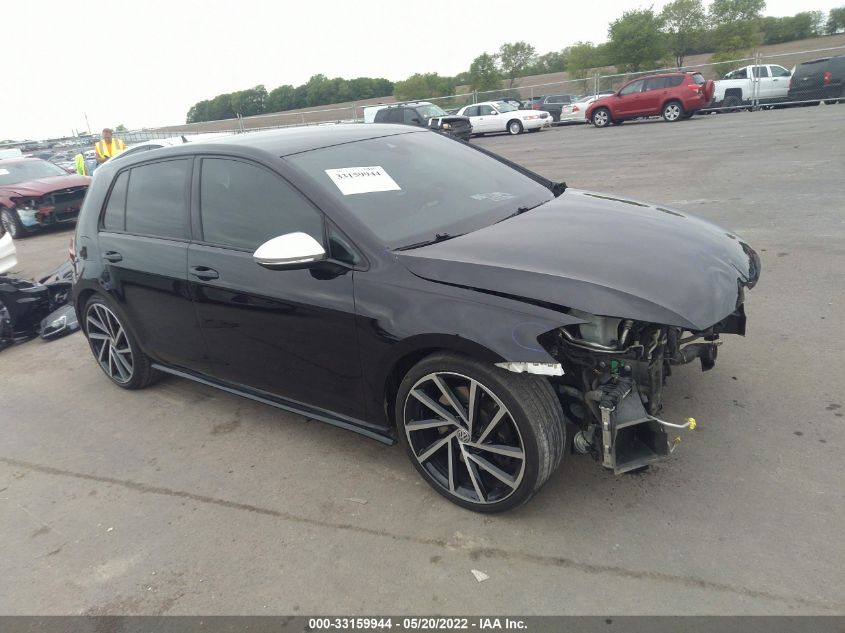 2018 VOLKSWAGEN GOLF R WVWVF7AU7JW227098