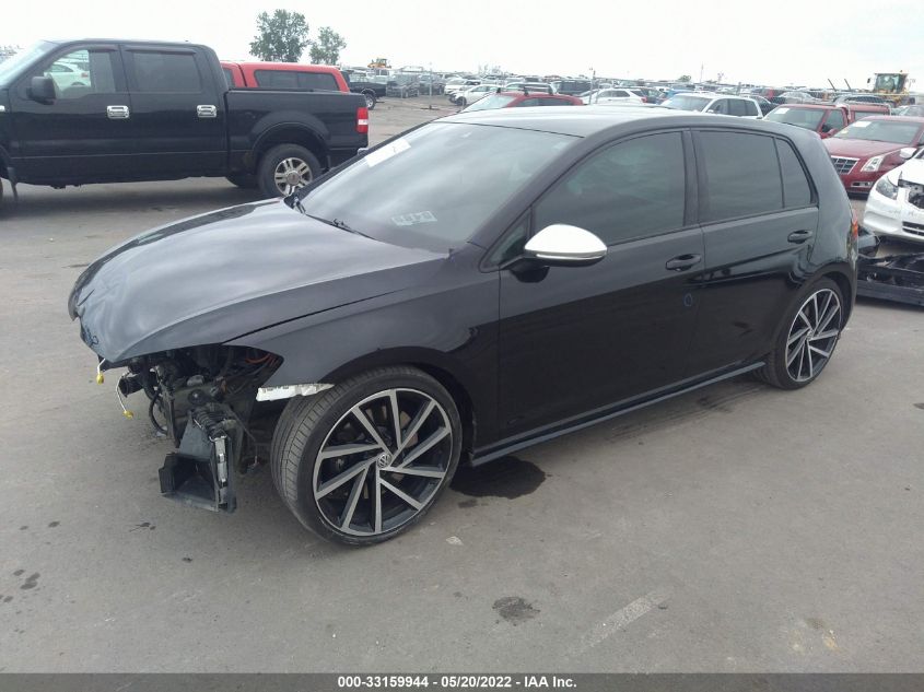 2018 VOLKSWAGEN GOLF R WVWVF7AU7JW227098