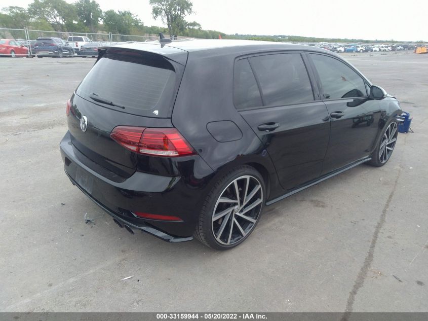 2018 VOLKSWAGEN GOLF R WVWVF7AU7JW227098