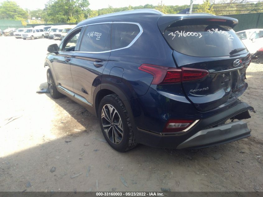 2020 HYUNDAI SANTA FE LIMITED 5NMS5CAA2LH290748