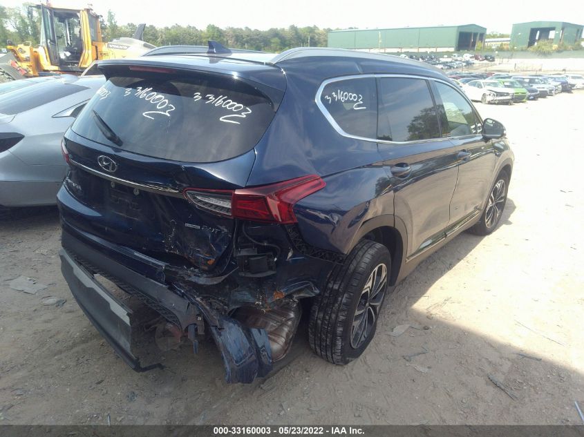 2020 HYUNDAI SANTA FE LIMITED 5NMS5CAA2LH290748