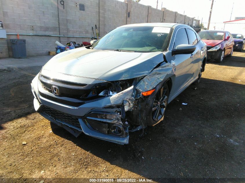 2021 HONDA CIVIC HATCHBACK EX SHHFK7H67MU227780