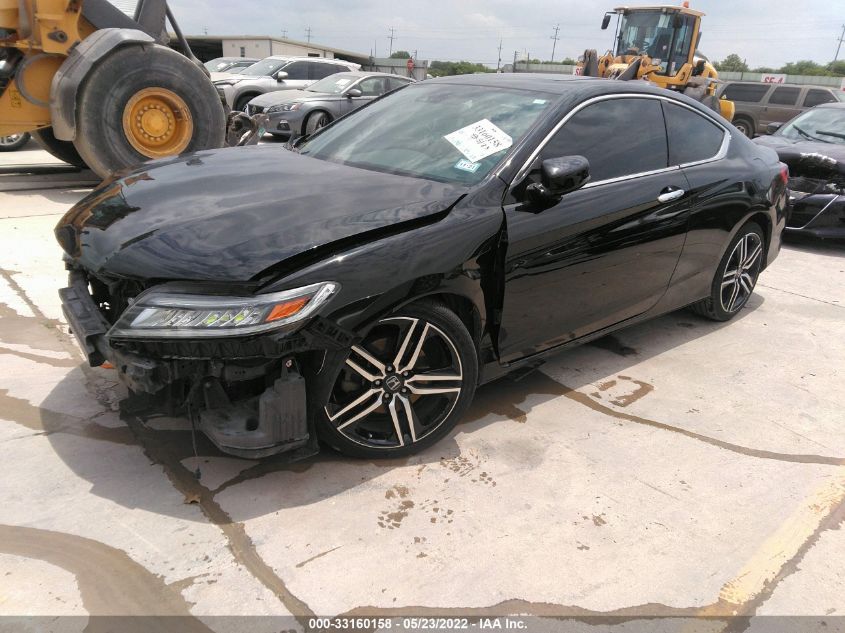 2017 HONDA ACCORD COUPE TOURING 1HGCT2B0XHA004206
