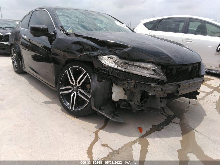 2017 HONDA ACCORD COUPE TOURING 1HGCT2B0XHA004206