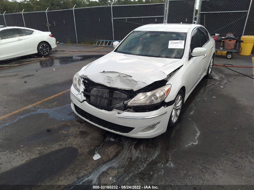 2013 HYUNDAI GENESIS 3.8L KMHGC4DD9DU250163