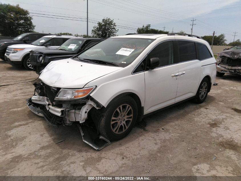 2013 HONDA ODYSSEY EX-L 5FNRL5H61DB048537