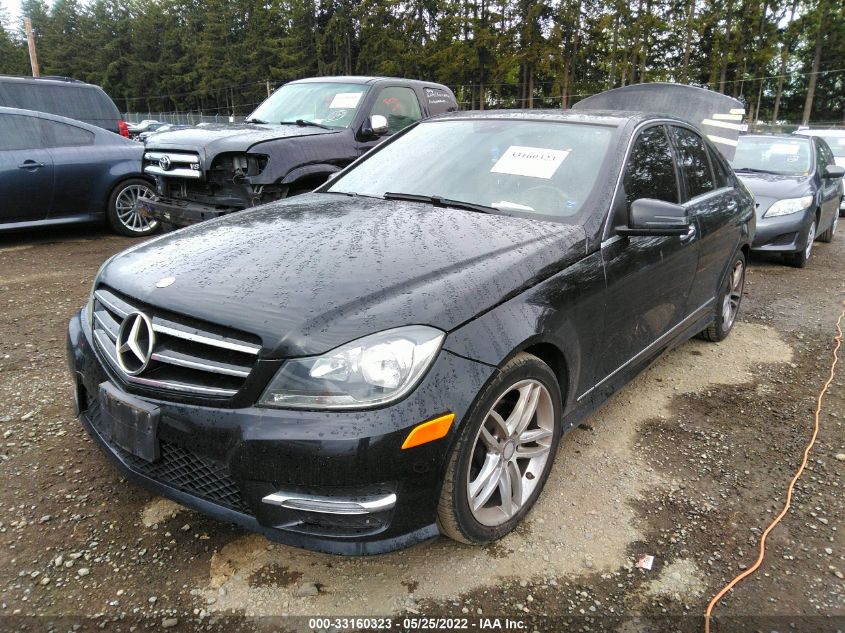 2014 MERCEDES-BENZ C-CLASS C 250 WDDGF4HB7EA962944