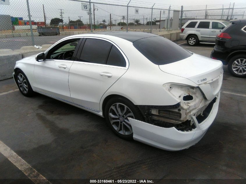 2017 MERCEDES-BENZ C-CLASS C 300 55SWF4JB4HU202500