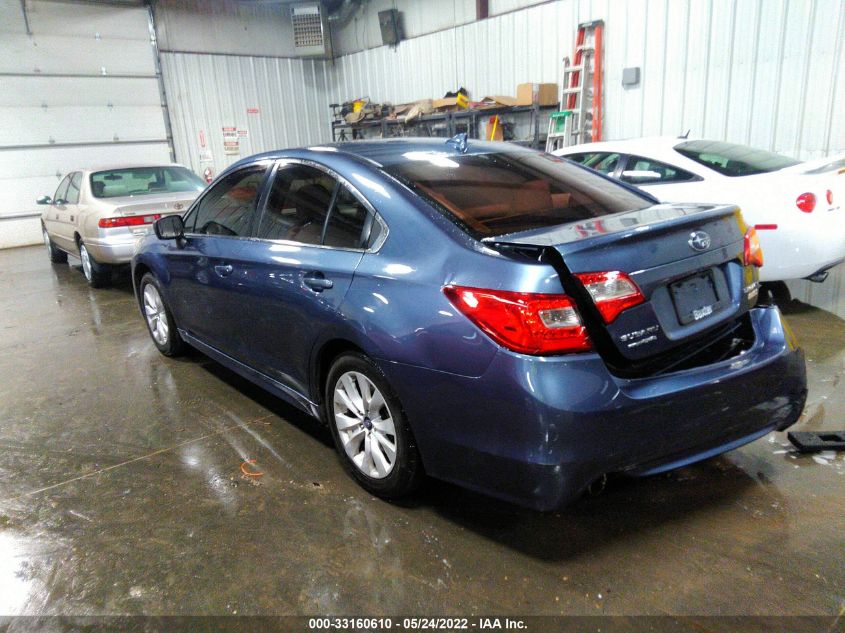 2016 SUBARU LEGACY 2.5I PREMIUM 4S3BNAC65G3062891