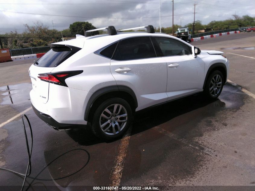 2015 LEXUS NX 200T JTJYARBZ2F2020535