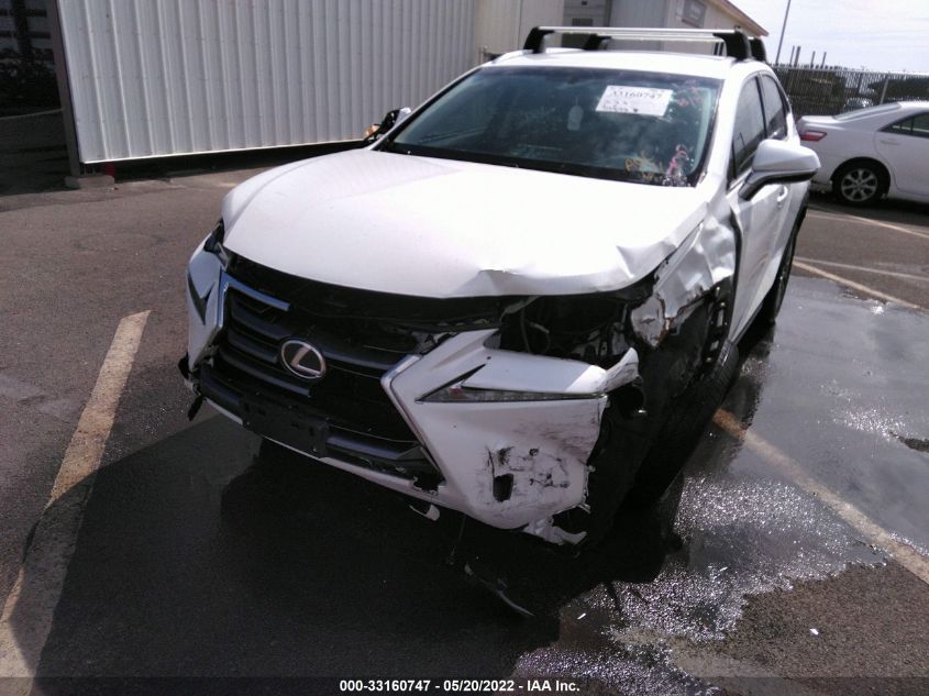2015 LEXUS NX 200T JTJYARBZ2F2020535