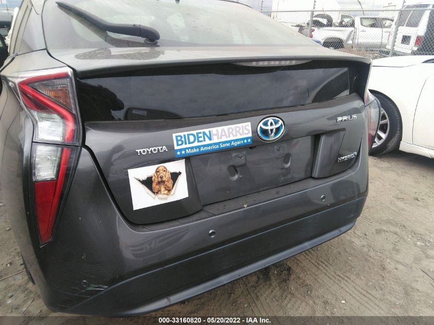 2016 TOYOTA PRIUS FOUR JTDKARFU5G3501432