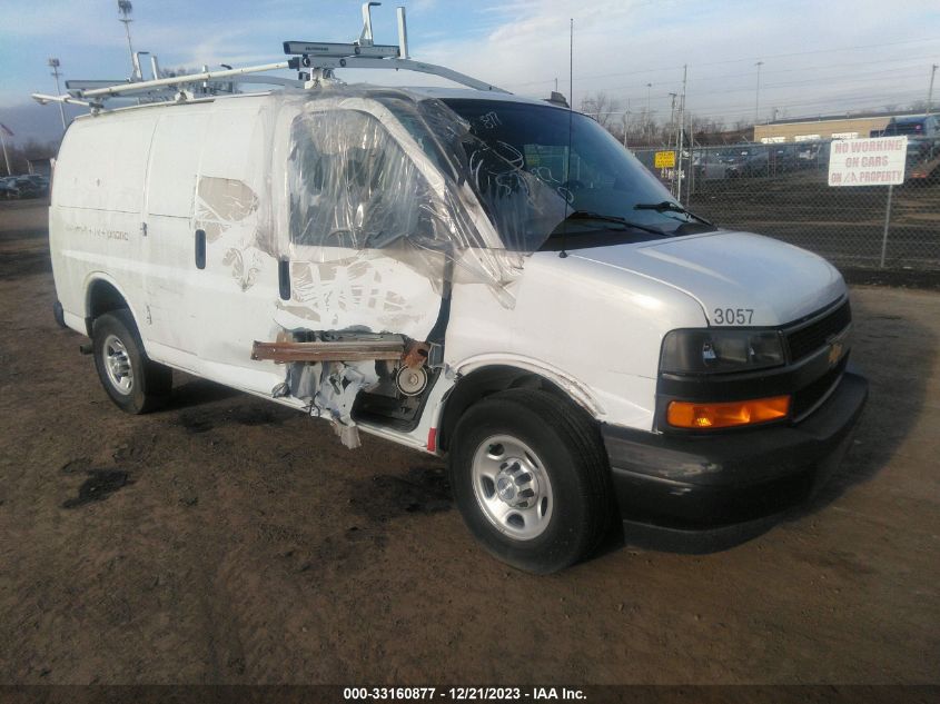 2018 CHEVROLET EXPRESS 2500 WORK VAN 1GCWGAFP2J1340018