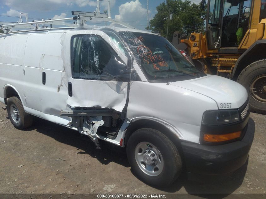 2018 CHEVROLET EXPRESS 2500 WORK VAN 1GCWGAFP2J1340018
