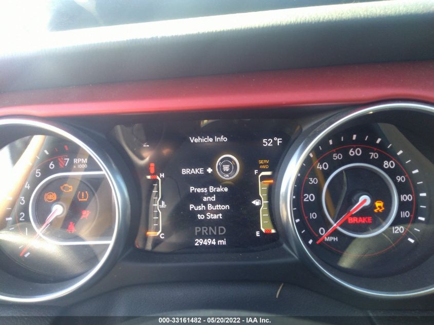 2018 JEEP WRANGLER UNLIMITED RUBICON 1C4HJXFG6JW307927