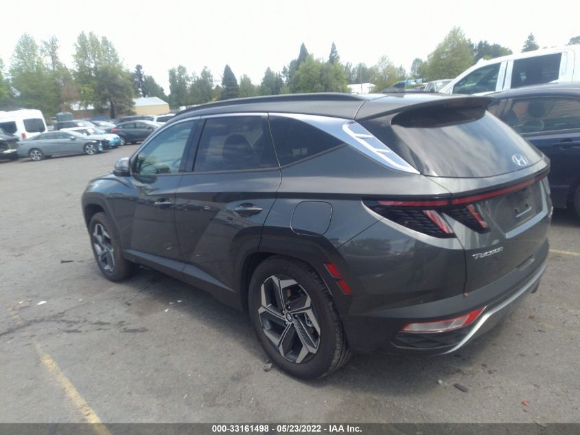 2022 HYUNDAI TUCSON HYBRID LIMITED KM8JECA10NU043926