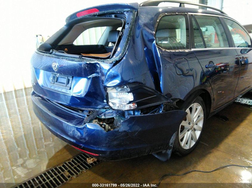 2014 VOLKSWAGEN JETTA SPORTWAGEN TDI W/SUNROOF & NAV 3VWPL7AJ6EM624490