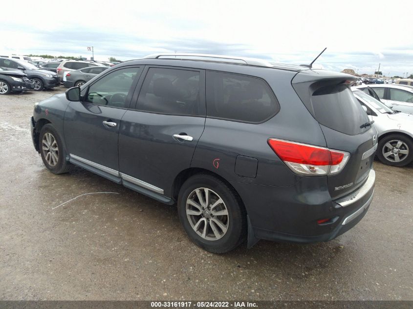 2014 NISSAN PATHFINDER SL 5N1AR2MN9EC654007